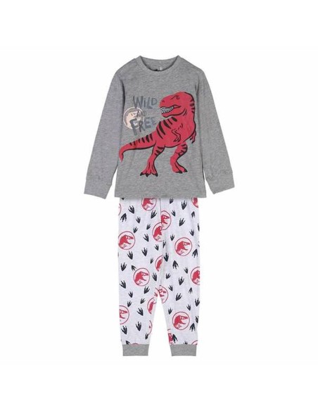 Children's Pyjama Jurassic Park Grey