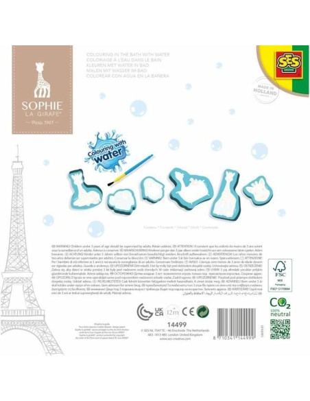 Bath Toys SES Creative Sophie La Girafe Water colouring