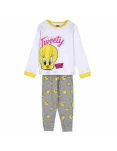 Children's Pyjama Looney Tunes White