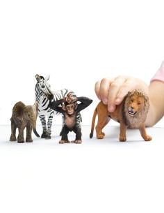 Animal figures Schleich 42387 Wild Life: Safari 4 Pieces Plastic 2