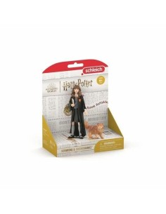 Set of Figures Harry Potter Hermione & Crookshanks