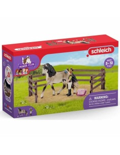 Playset Schleich Andalusian horses care kit 2