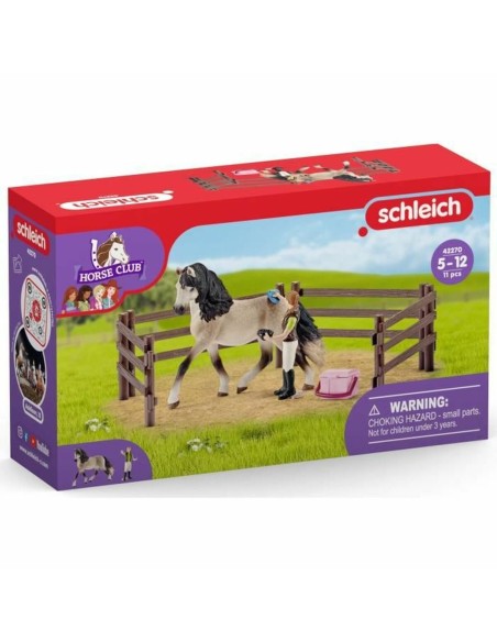 Playset Schleich Andalusian horses care kit