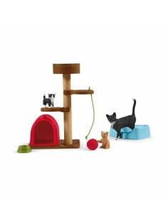 animals Schleich Playtime for cute cats Plastic Cats
