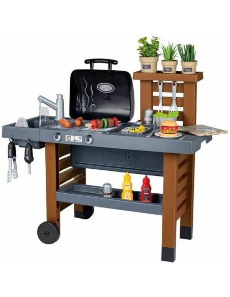 Toy kitchen Smoby Garden Kitchen Barbecue 43 Pieces