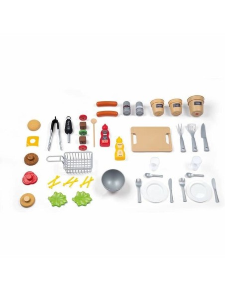 Toy kitchen Smoby Garden Kitchen Barbecue 43 Pieces