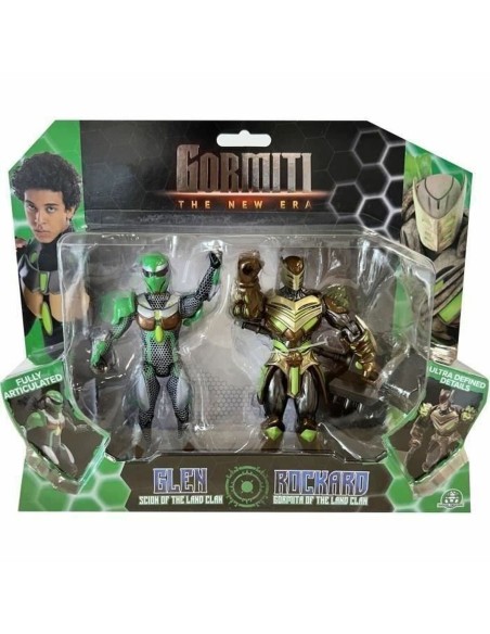Playset Gormiti Glen and Rockard 15 cm