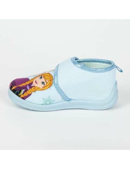 House Slippers Frozen Light Blue
