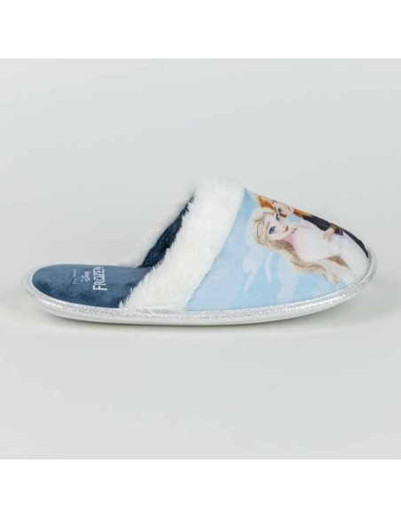 House Slippers Frozen Blue