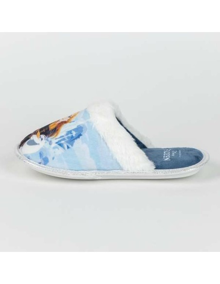 House Slippers Frozen Blue