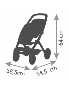 Doll Stroller Smoby Maxi-Cosi Twin 64 cm 2