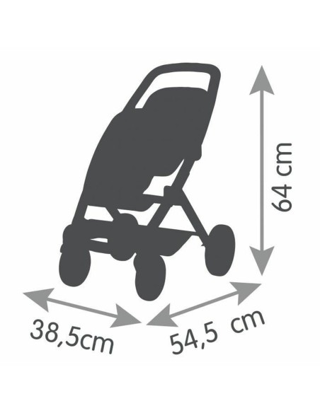 Doll Stroller Smoby Maxi-Cosi Twin 64 cm