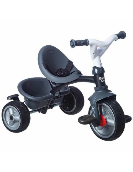 Tricycle Smoby Baby Driver Plus Grey