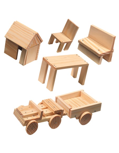 Playset SES Creative Joinery Workshop 57 Pieces