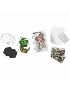 Mosaic SES Creative Beedz Art - Hex tiles Botánica (FR) 2