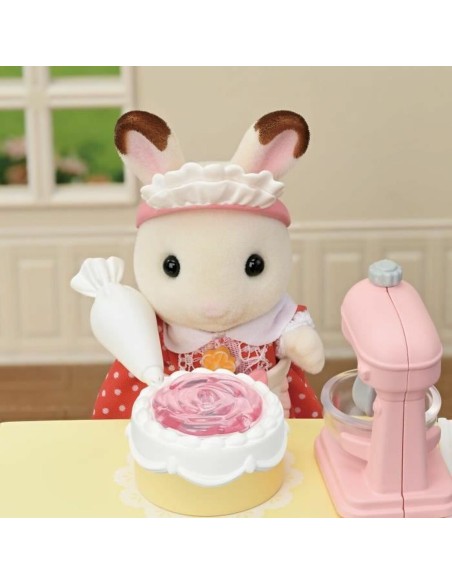 Jointed Figure Sylvanian Families La caja de pasteles Pastry Chef