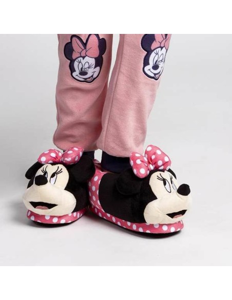House Slippers Minnie Mouse Pink
