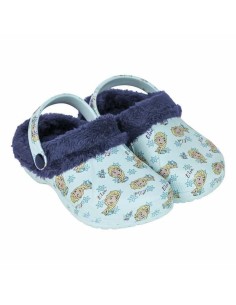 House Slippers Frozen Light Blue