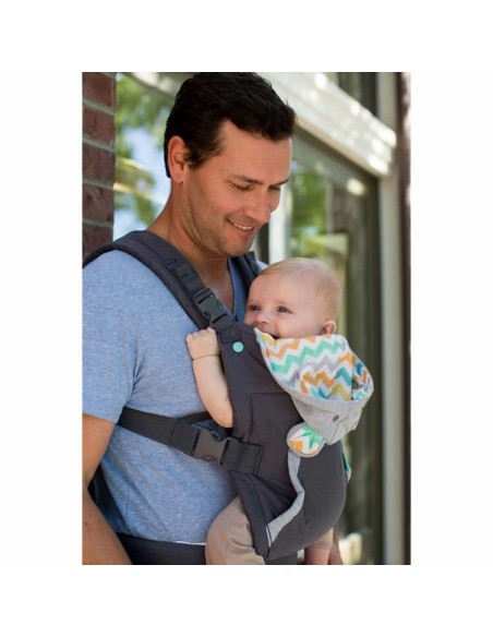 Baby Carrier Backpack Infantino Cuddle Up Bear Grey + 0 Years + 0 Months