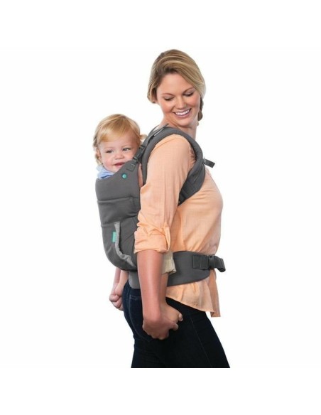 Baby Carrier Backpack Infantino Cuddle Up Bear Grey + 0 Years + 0 Months