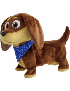 Motion-animated Stuffed Animal Goliath Dog 28 cm