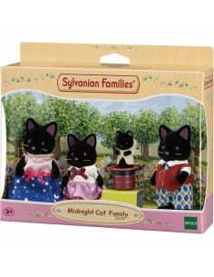 Action Figure Sylvanian Families 5530 SYLVANIAN FAMILIES The Magician Cat Family For Children 2