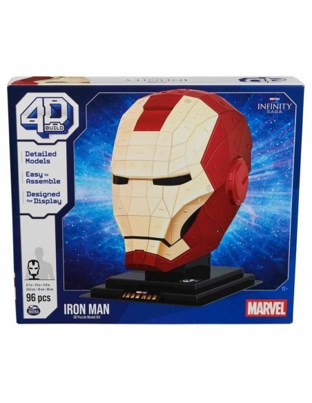 Construction set Marvel Iron Man 96 Pieces 24,6 x 19 x 30 cm Multicolour