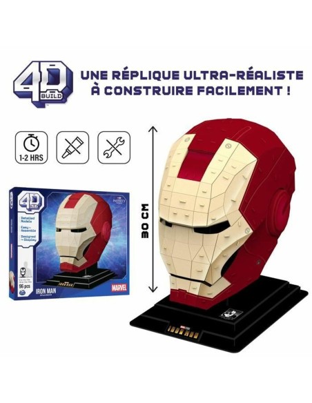 Construction set Marvel Iron Man 96 Pieces 24,6 x 19 x 30 cm Multicolour