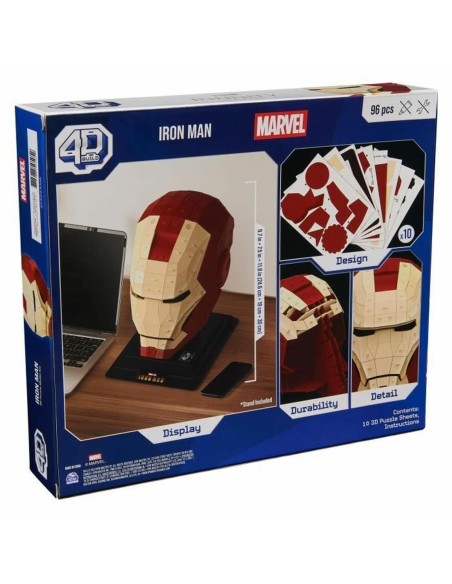 Construction set Marvel Iron Man 96 Pieces 24,6 x 19 x 30 cm Multicolour