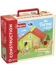 Action Figures Jeujura  Farm With Animals 100 Pieces Playset