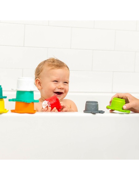 Set of Bath Toys Infantino Bath Set 17 Pieces underwater
