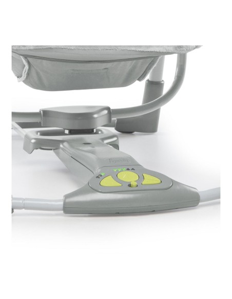Rocking Chair Ingenuity Compact Swing - Hugs & Hoots White Grey