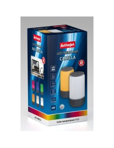 Night light Activejet AJE-CAMILLA RGB Black Yes 80