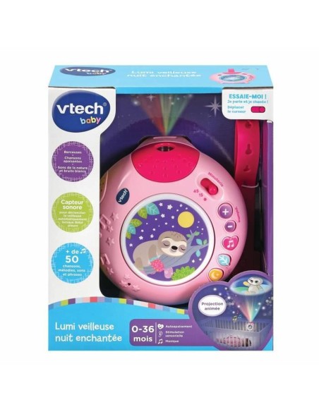Projector Vtech Baby LUMI VEILLEUSE NUIT ENCHANTEE Pink