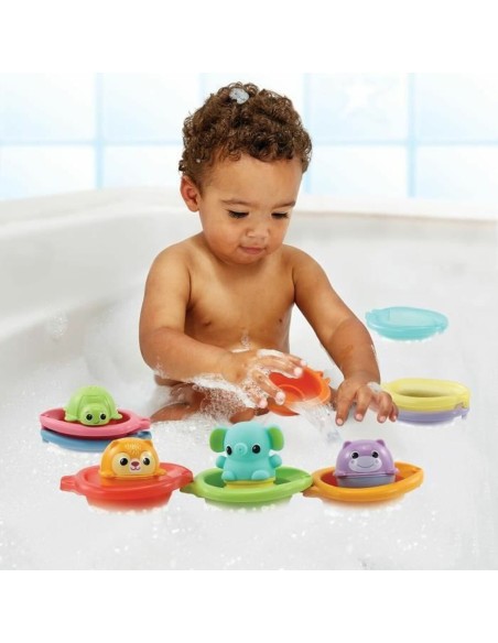 Educational game Vtech Baby Cofret de Bain empilo rigo l´eu (FR)