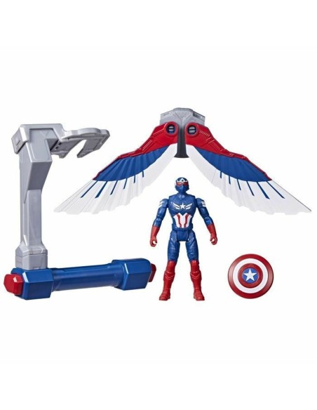 Jointed Figure Hasbro Capitán América: Un mundo feliz