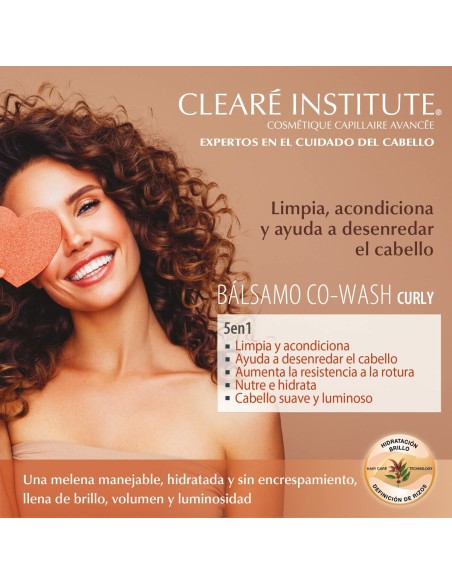 Curl Defining Fluid Clearé Institute Wash Curly 300 ml