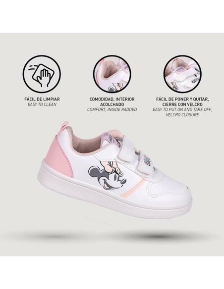 Sports Shoes for Kids Minnie Mouse White