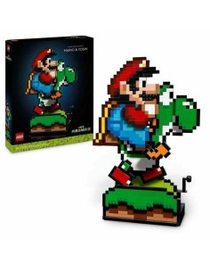 Construction set Lego Super Mario World™ Mario and Yoshi