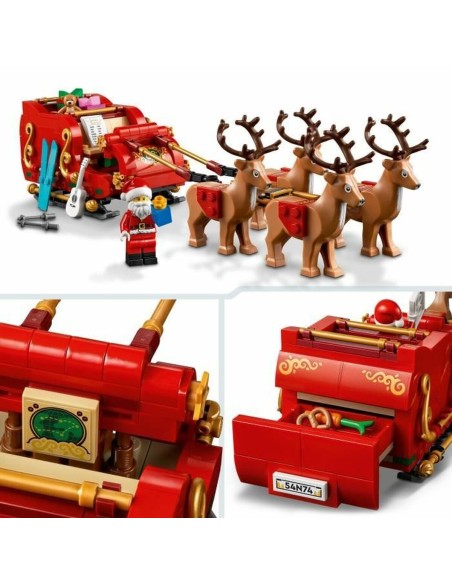 Construction set Lego 40499 Santa s Sleigh Multicolour