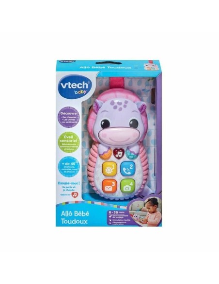 Educational game Vtech Baby Allô Bébé Todoux (FR) Pink