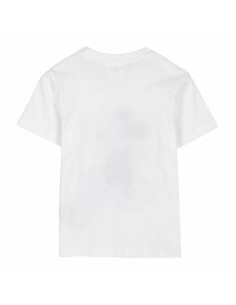 Child's Short Sleeve T-Shirt Mickey Mouse White 2