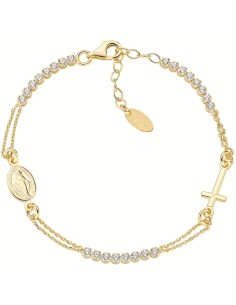 Ladies' Necklace Amen BRCRMIGBZ3 Golden