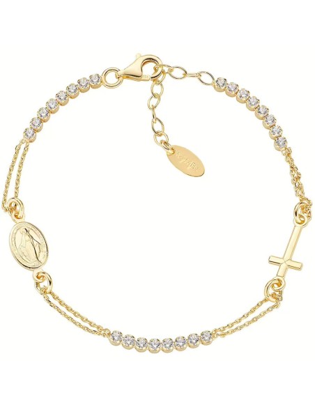 Ladies' Necklace Amen BRCRMIGBZ3 Golden
