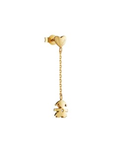Ladies' Earrings leBebe LBB713 9 Carat Gold Golden