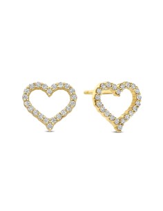 Ladies' Earrings New Bling 9NB-1446 Golden
