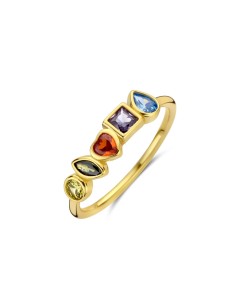Ladies' Ring New Bling 9NB-1572-56 16 Golden