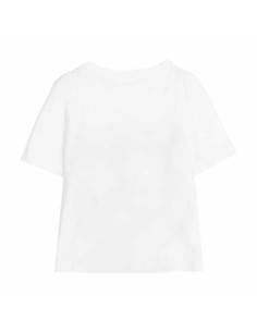 Child's Short Sleeve T-Shirt Stitch White 2