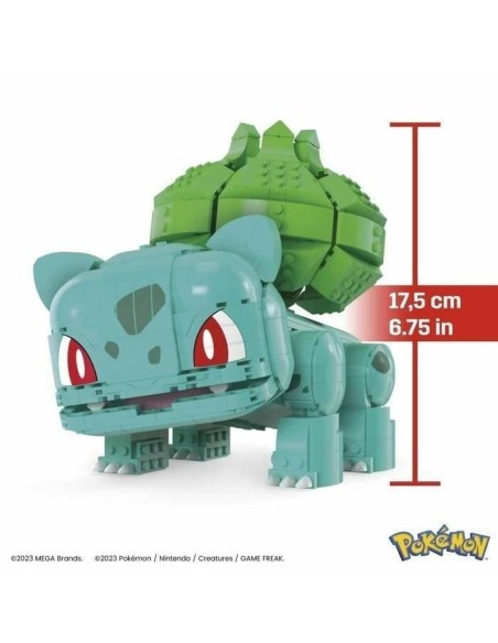 Construction kit Pokémon Mega Construx - Jumbo Bulbasaur 789 Pieces