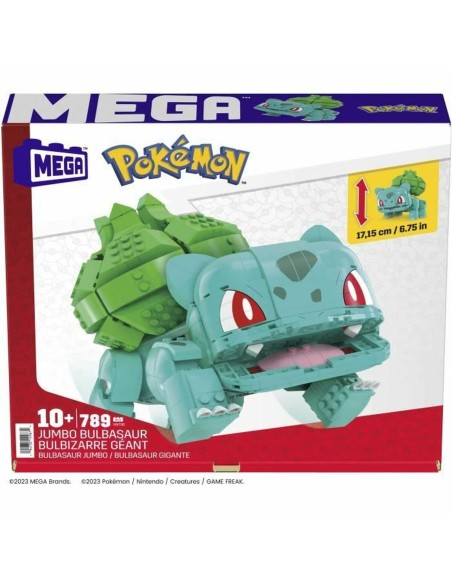 Construction kit Pokémon Mega Construx - Jumbo Bulbasaur 789 Pieces